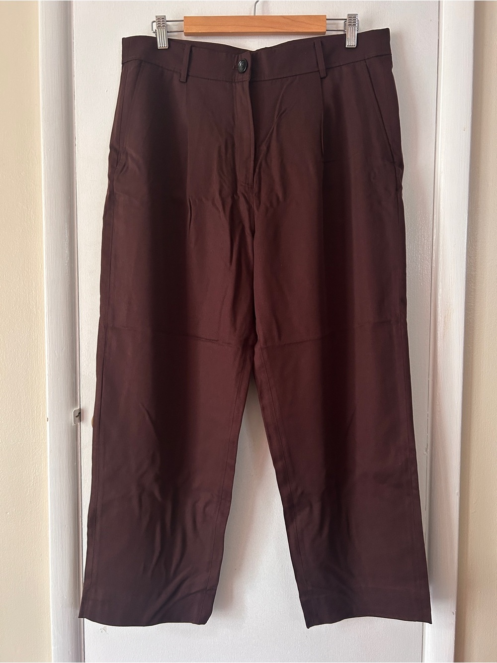 Chocolate Brown Relaxed Trouser